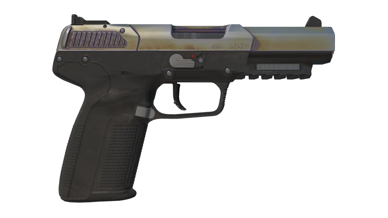 Five-SeveN | Heat Treated seed #710, back