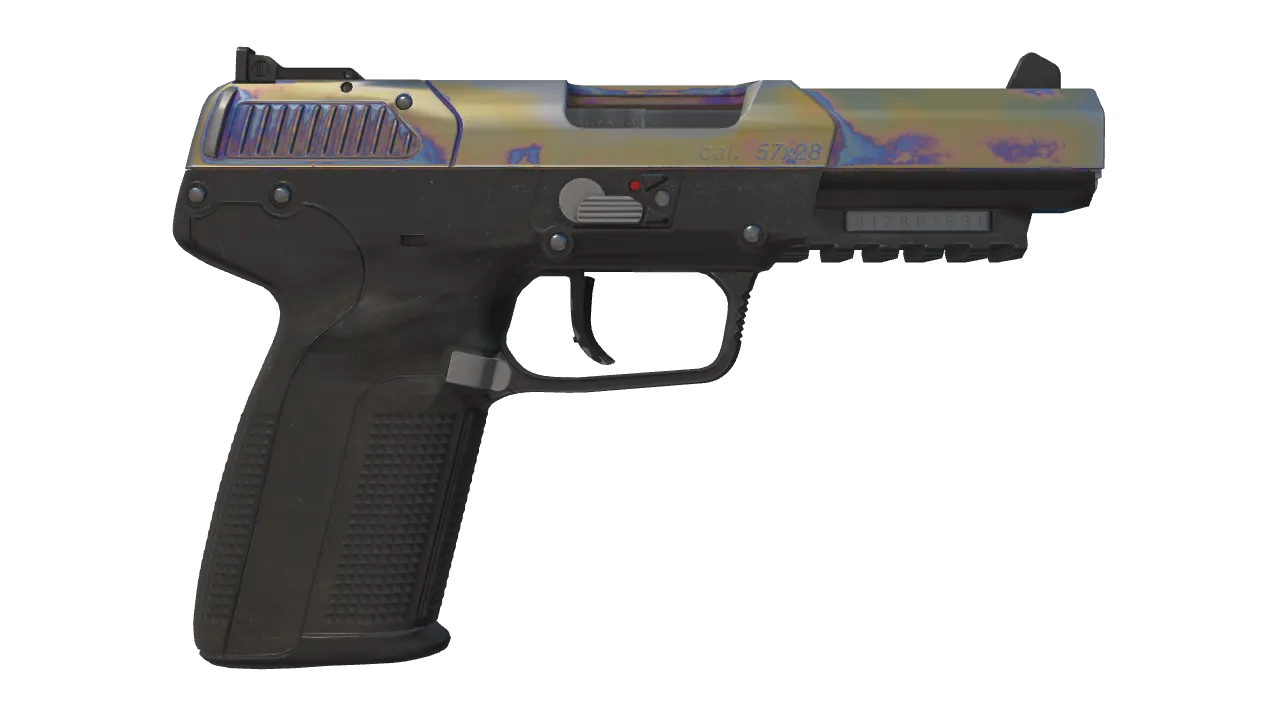 Five-SeveN | Heat Treated seed #711, back