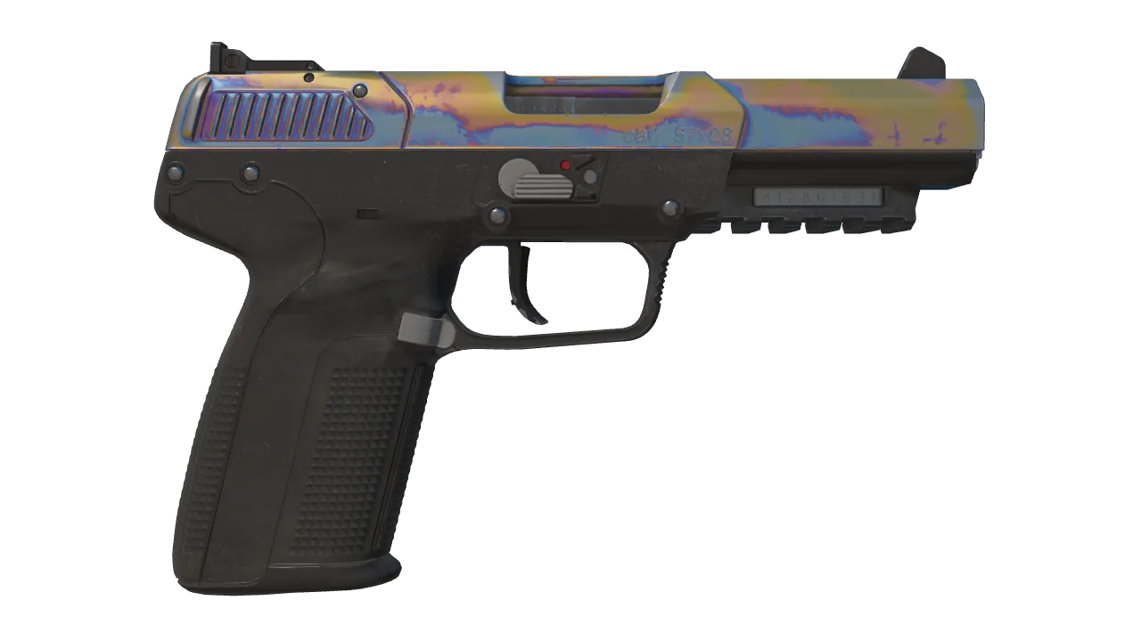 Five-SeveN | Heat Treated seed #730, back