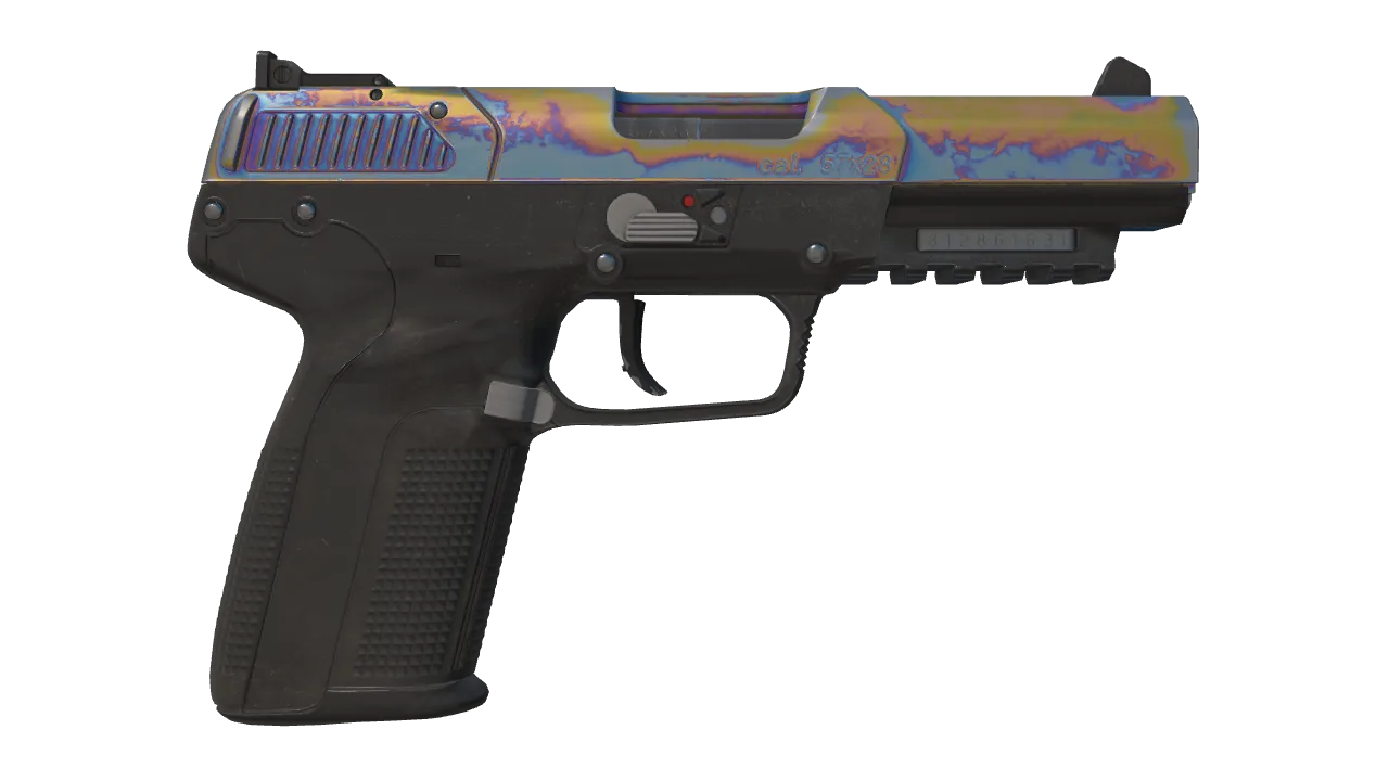 Five-SeveN | Heat Treated seed #781, back