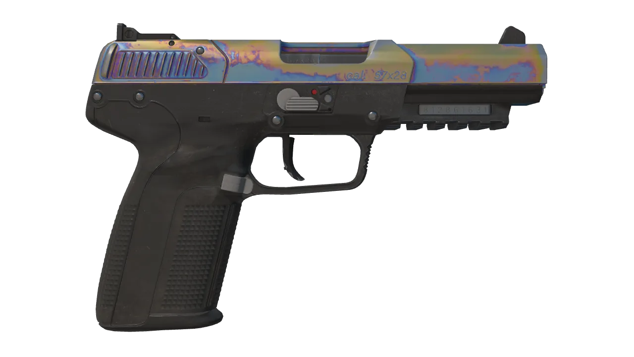 Five-SeveN | Heat Treated seed #870, back