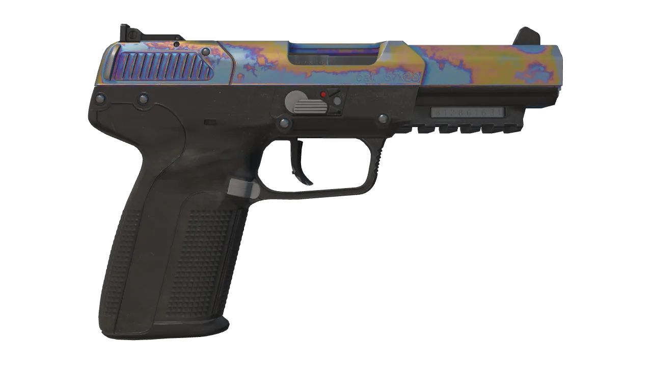 Five-SeveN | Heat Treated seed #904, back