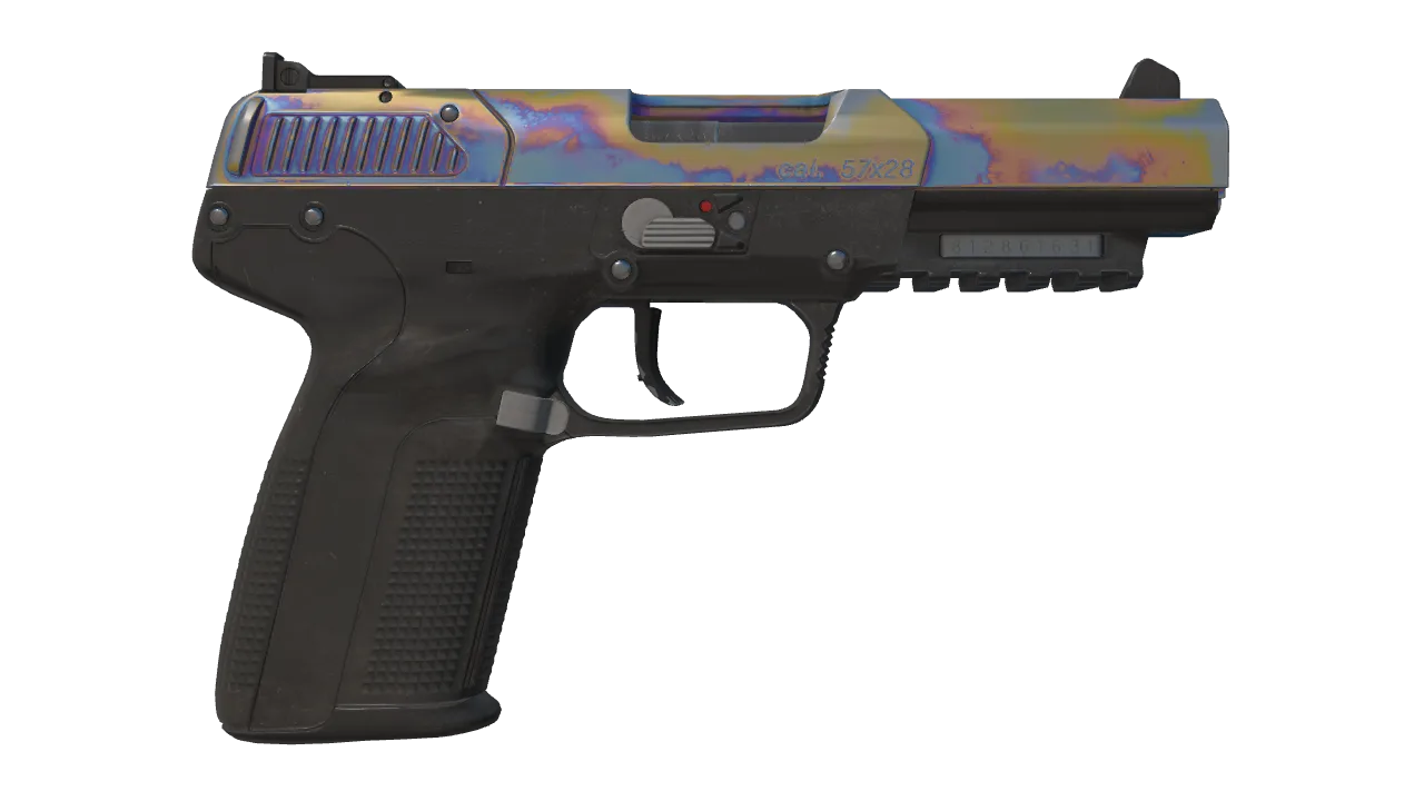 Five-SeveN | Heat Treated seed #942, back