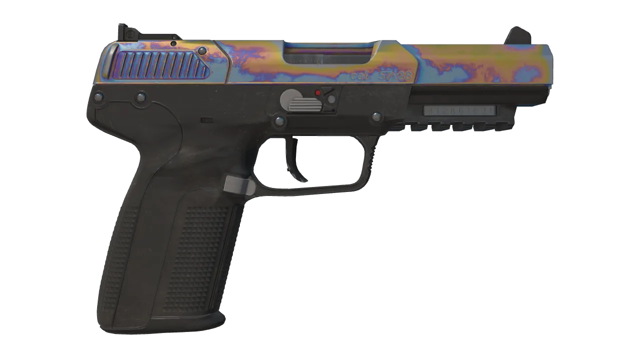 Five-SeveN | Heat Treated seed #96, back