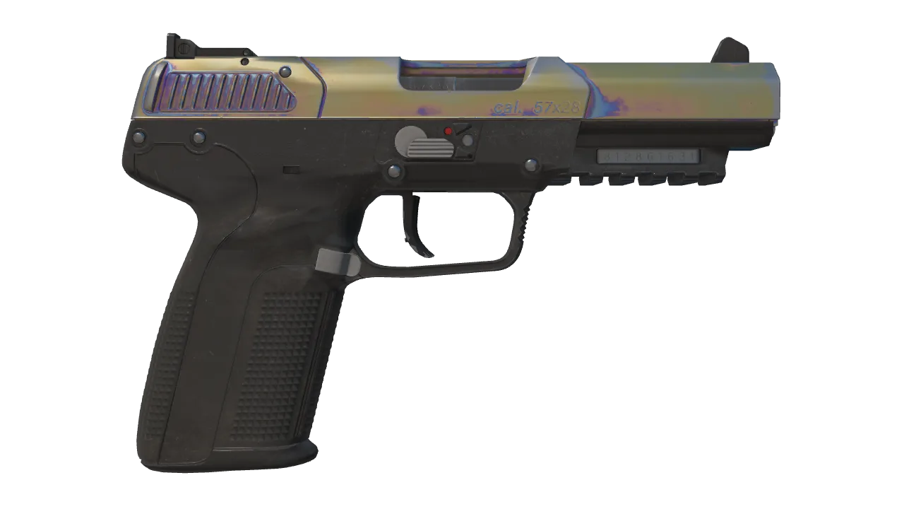 Five-SeveN | Heat Treated seed #999, back