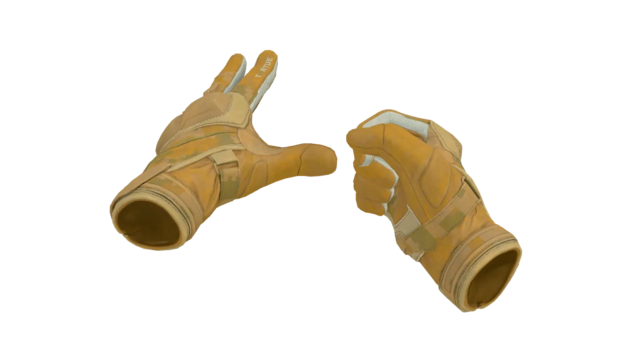 ★ Moto Gloves | Transport (Factory New) — Dust II light, front