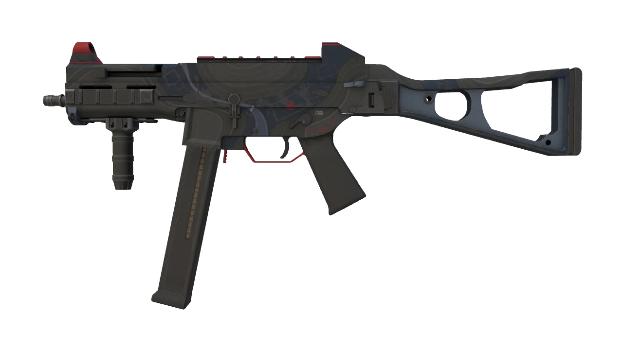 UMP-45 | Briefing (Battle-Scarred) — Dust II light, front