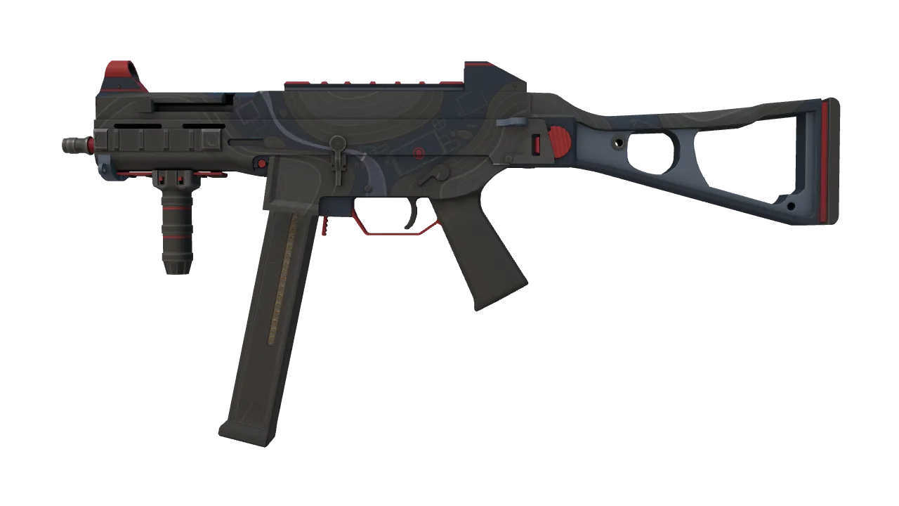 UMP-45 | Briefing (Minimal Wear) — Dust II light, front