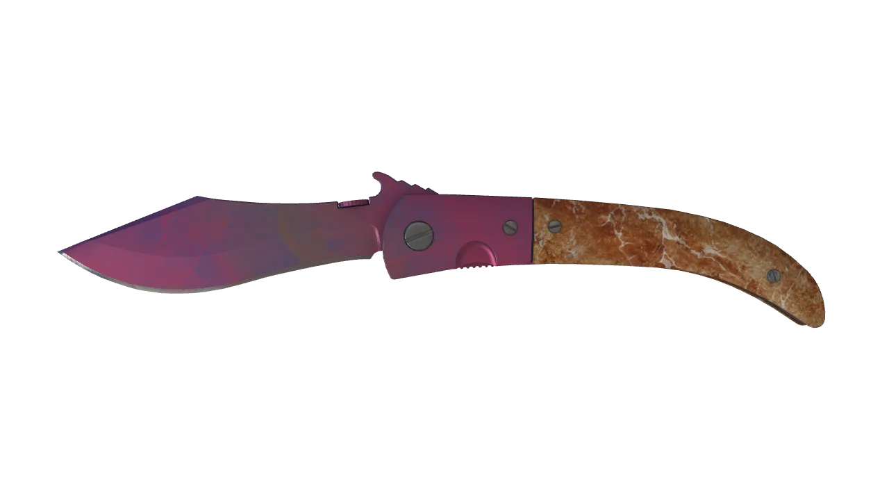 StatTrak™ ★ Navaja Knife | Doppler (Phase 2) (Factory New) — Dust II light, front