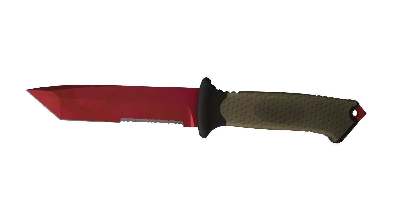Ursus Knife | Doppler (Ruby) seed #270, front
