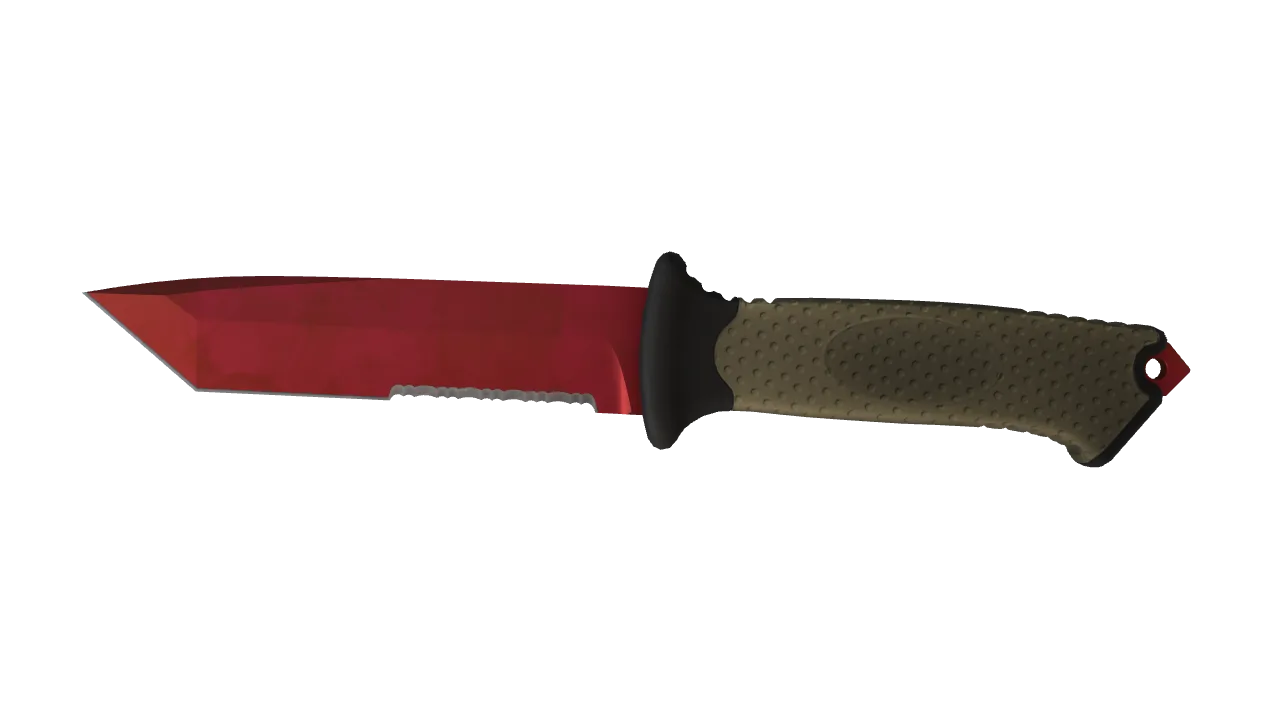 Ursus Knife | Doppler (Ruby) seed #288, front