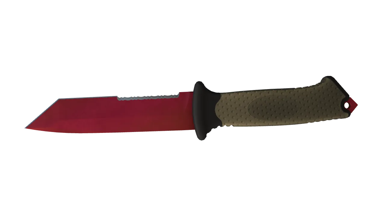 Ursus Knife | Doppler (Ruby) seed #306, back
