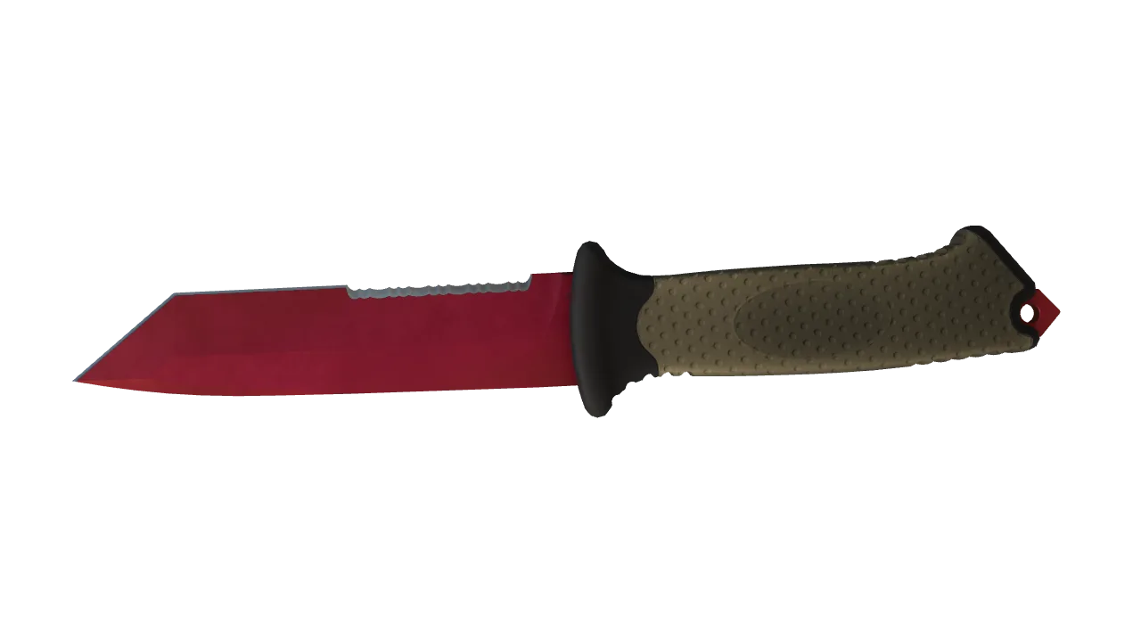 Ursus Knife | Doppler (Ruby) seed #557, back
