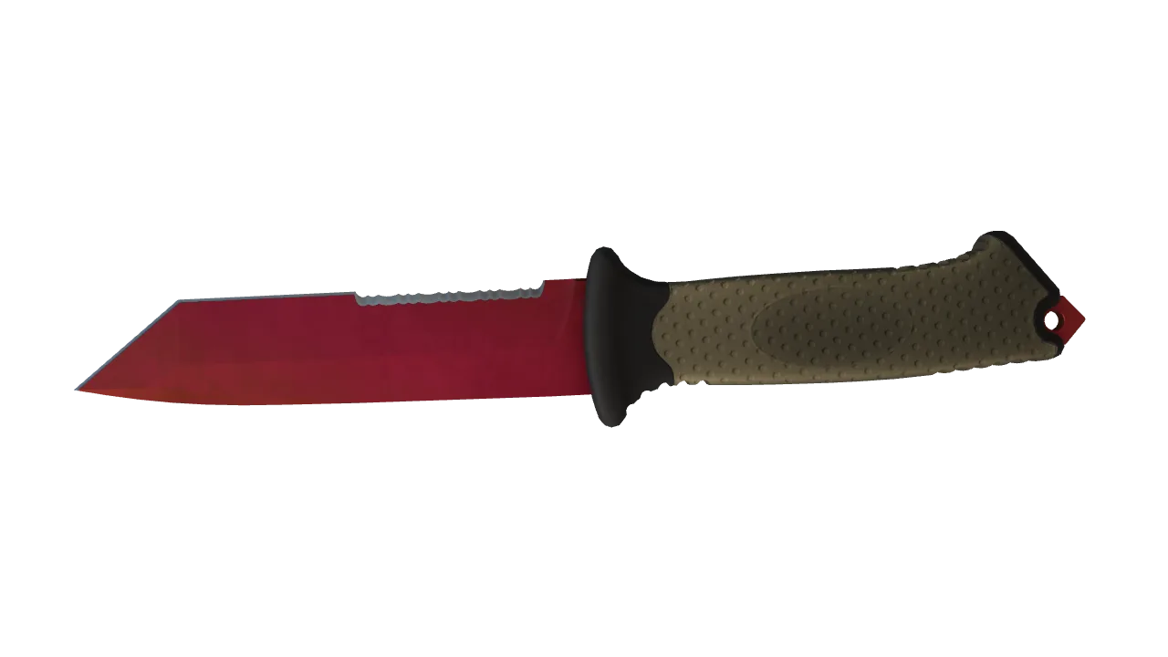 Ursus Knife | Doppler (Ruby) seed #565, back
