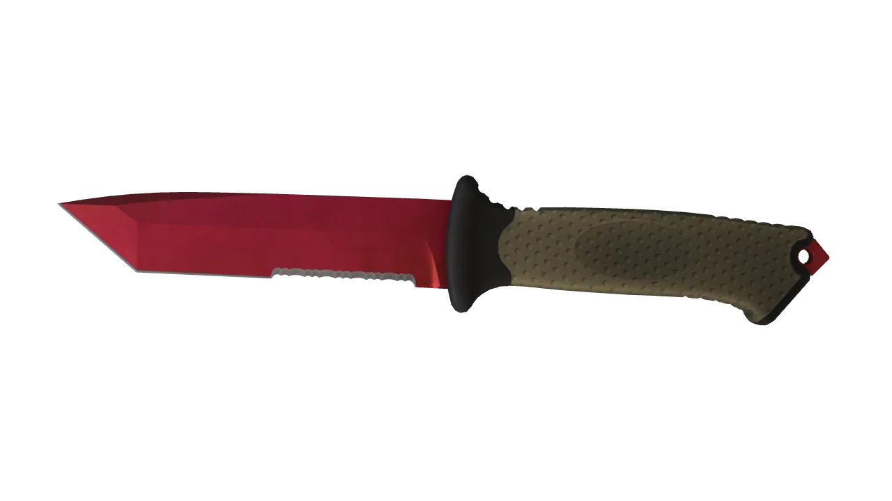 Ursus Knife | Doppler (Ruby) seed #577, front