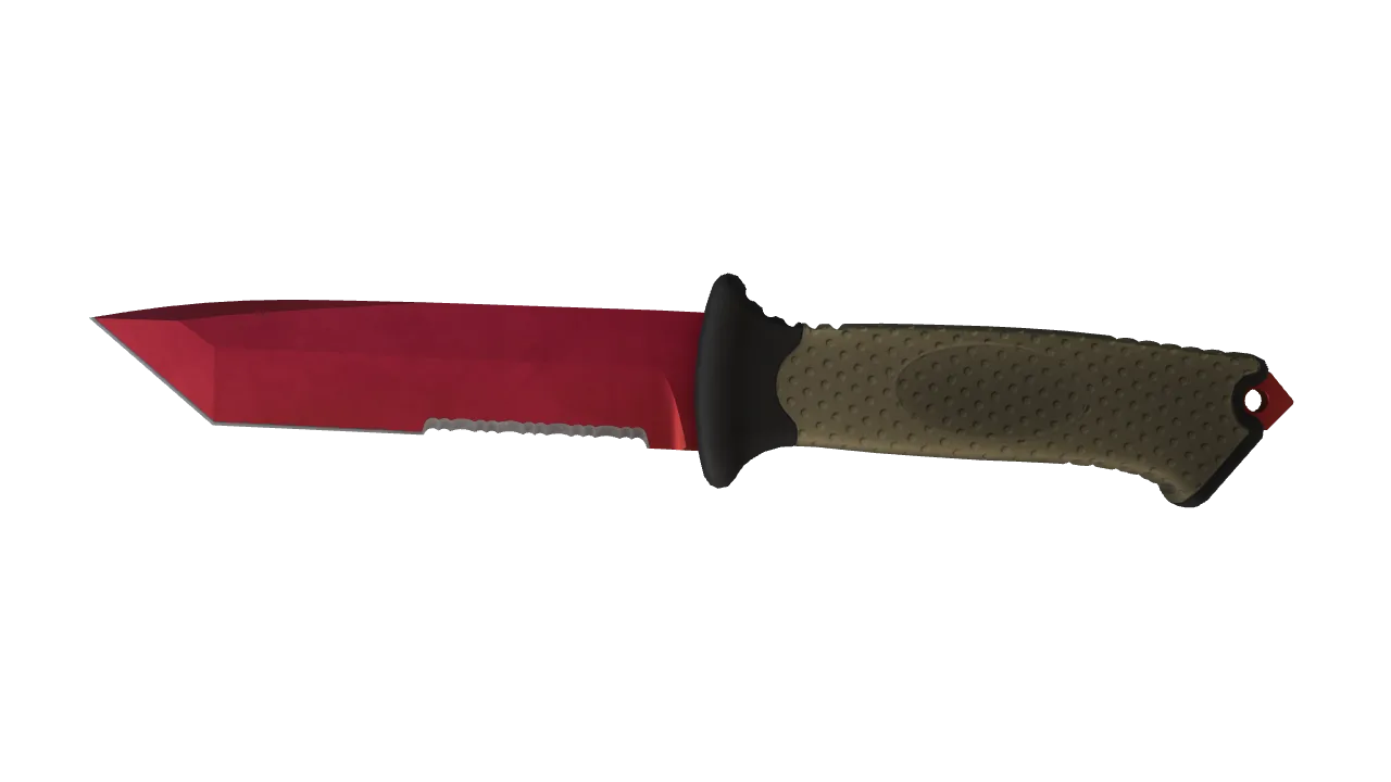 Ursus Knife | Doppler (Ruby) seed #601, front