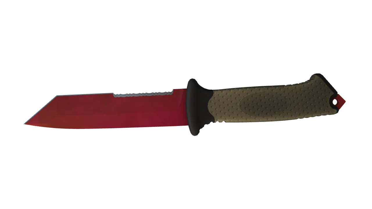 Ursus Knife | Doppler (Ruby) seed #936, back