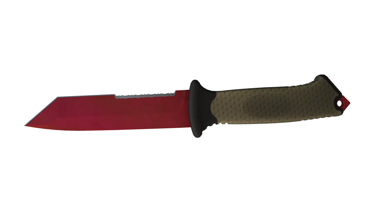 Ursus Knife | Doppler (Ruby) seed #949, back