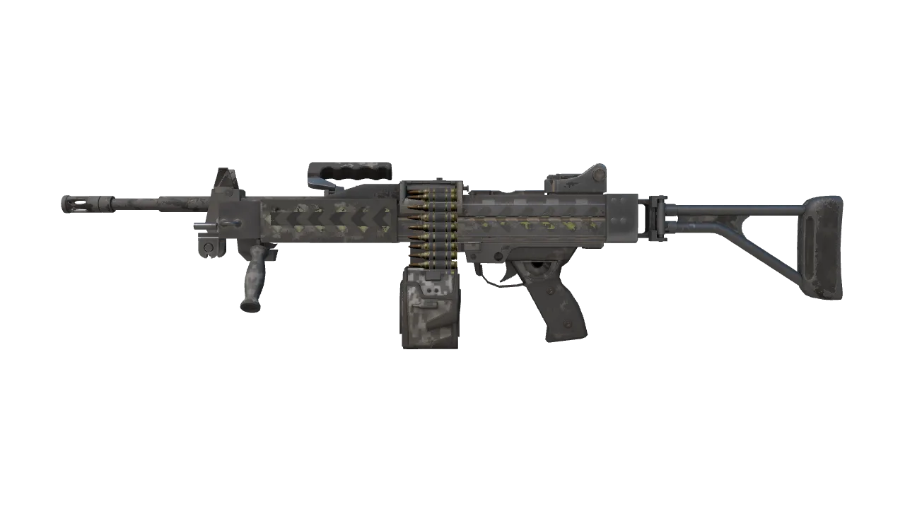 Souvenir Negev | Ultralight (Battle-Scarred) — Dust II light, front