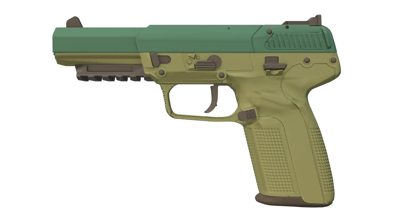 Five-SeveN | Jungle (Factory New) — Dust II light, front