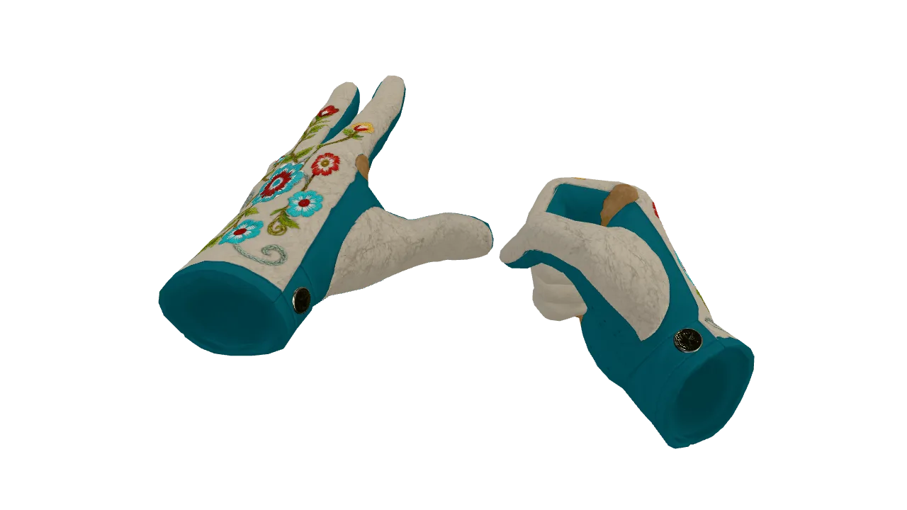 ★ Driver Gloves | Garden (Factory New) — Dust II light, front