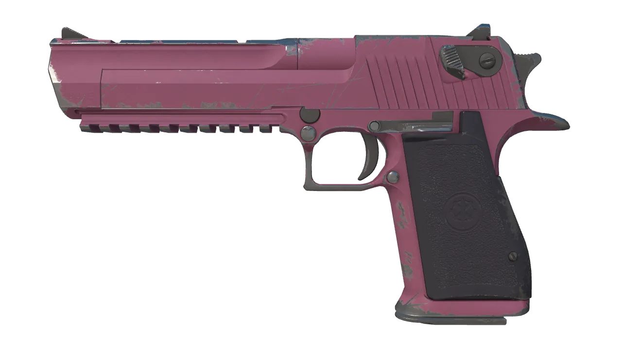 Desert Eagle | Mulberry (Field-Tested) — Dust II light, front