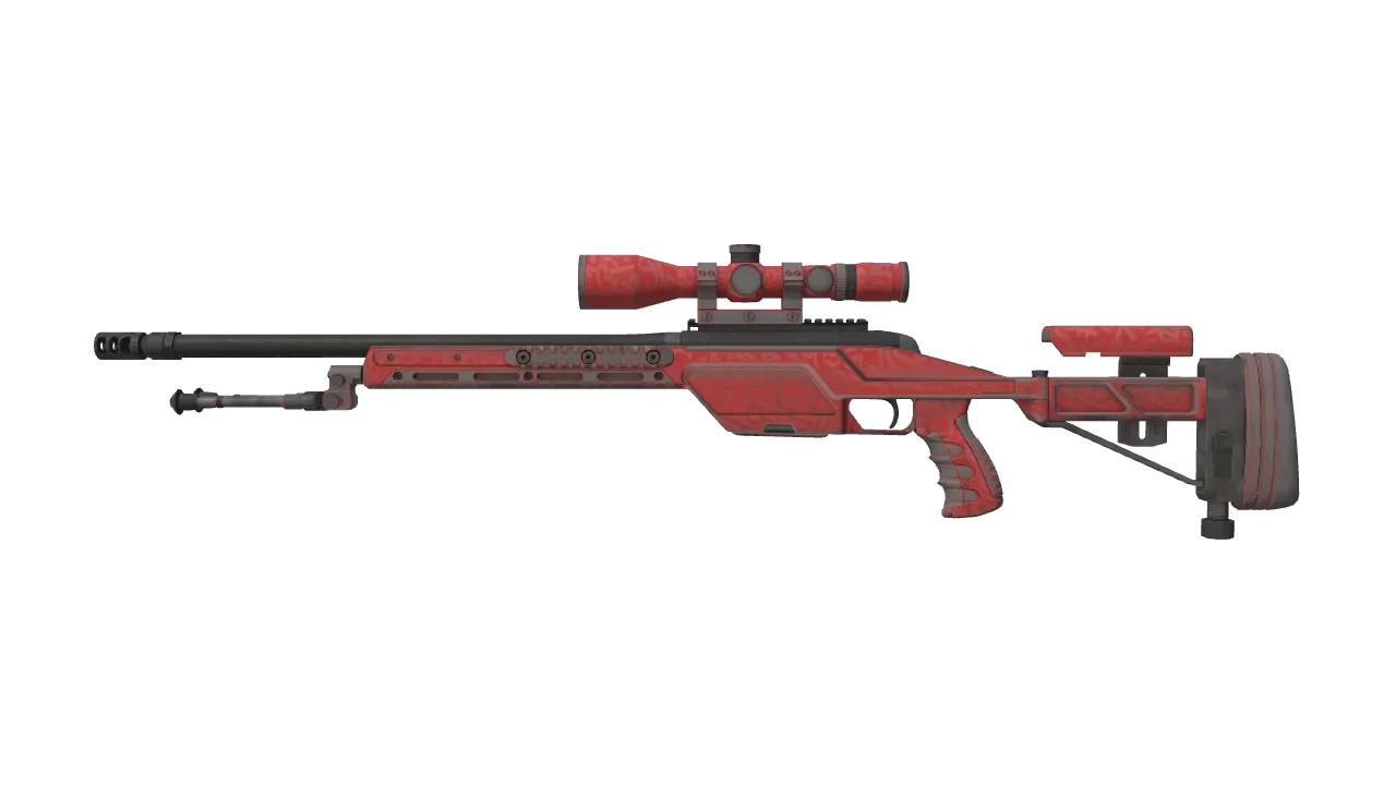 SSG 08 | Calligrafaux (Minimal Wear) — Dust II light, front