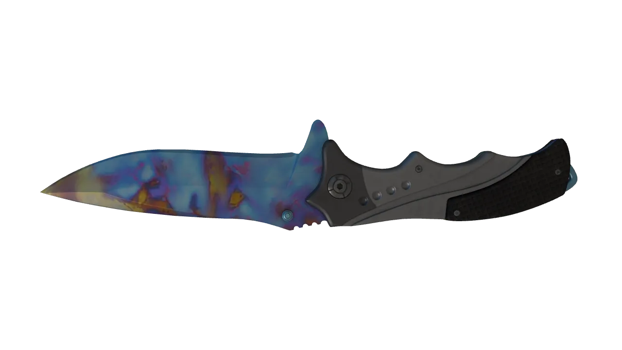 Nomad Knife | Case Hardened seed #288, back