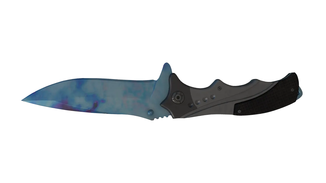 Nomad Knife | Case Hardened seed #681, back