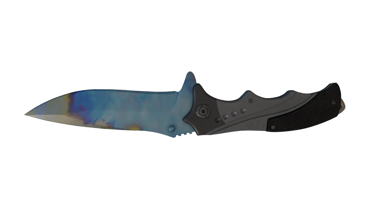 Nomad Knife | Case Hardened seed #880, back