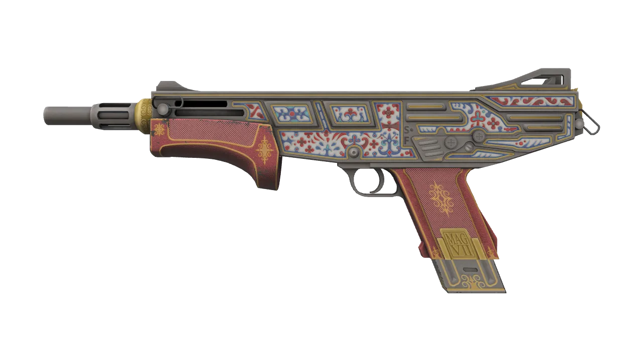 Souvenir MAG-7 | Cinquedea (Field-Tested) — Dust II light, front
