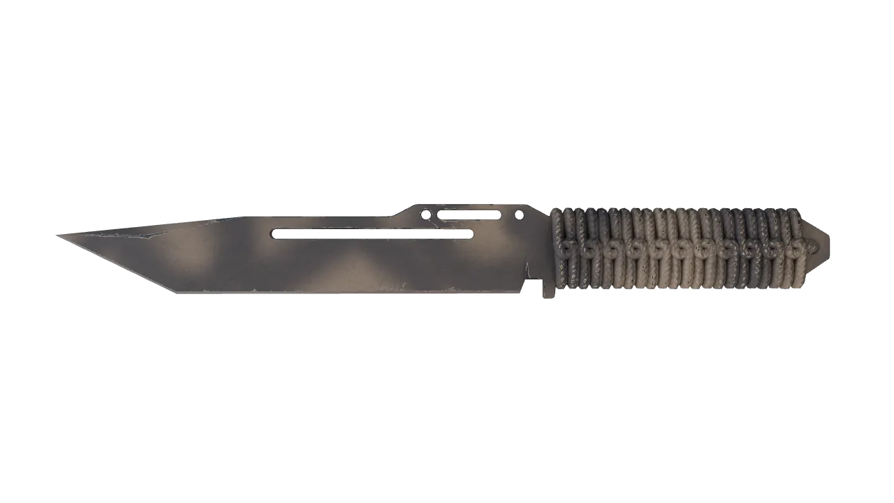 ★ Paracord Knife | Scorched (Field-Tested) — Dust II light, front