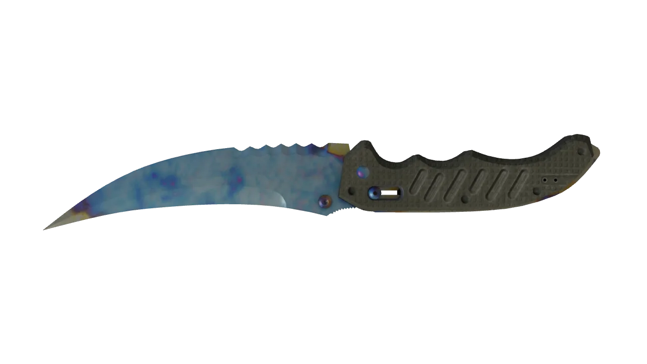 Flip Knife | Case Hardened seed #151, back
