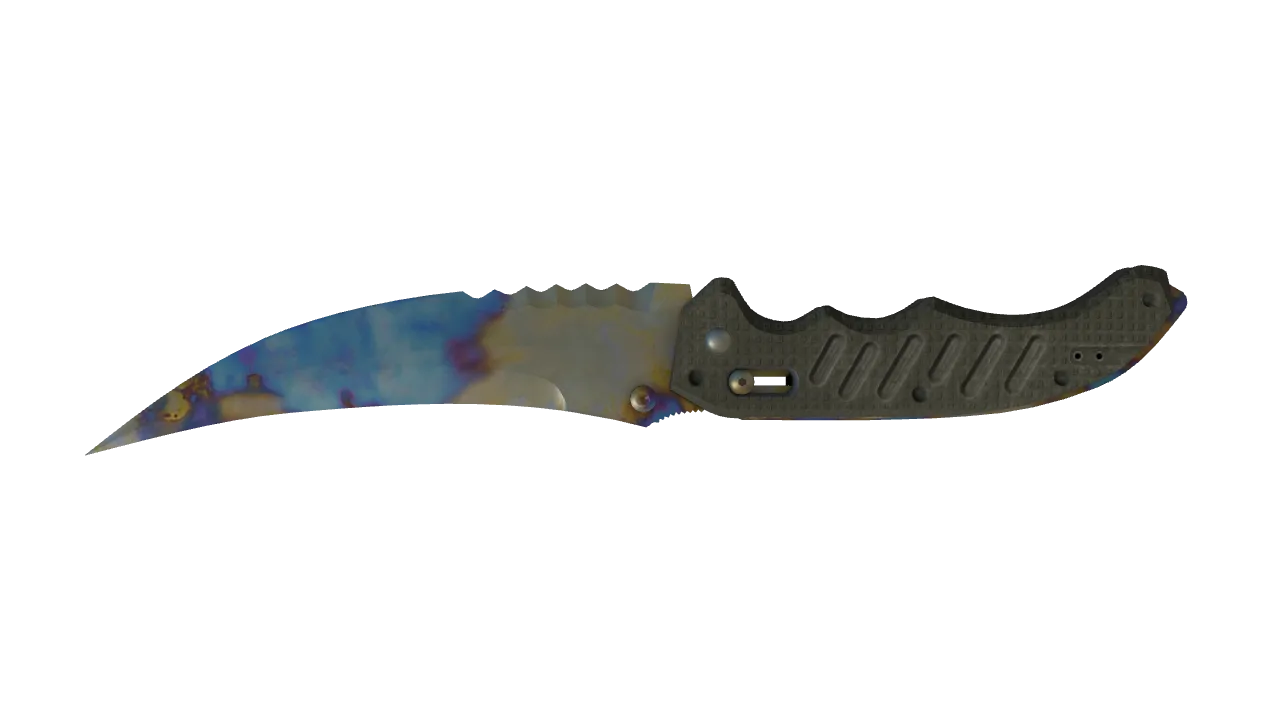 Flip Knife | Case Hardened seed #178, back