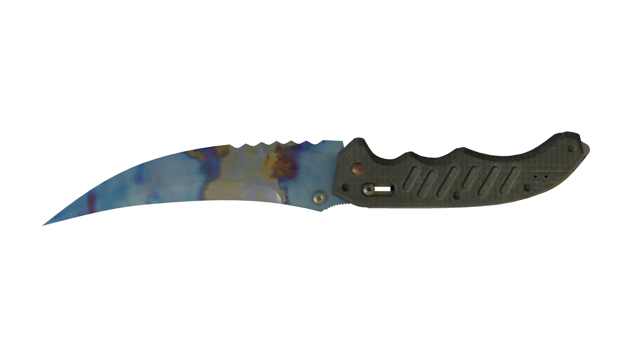 Flip Knife | Case Hardened seed #228, back