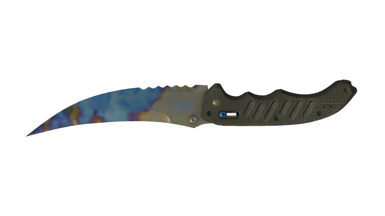 Flip Knife | Case Hardened seed #397, back