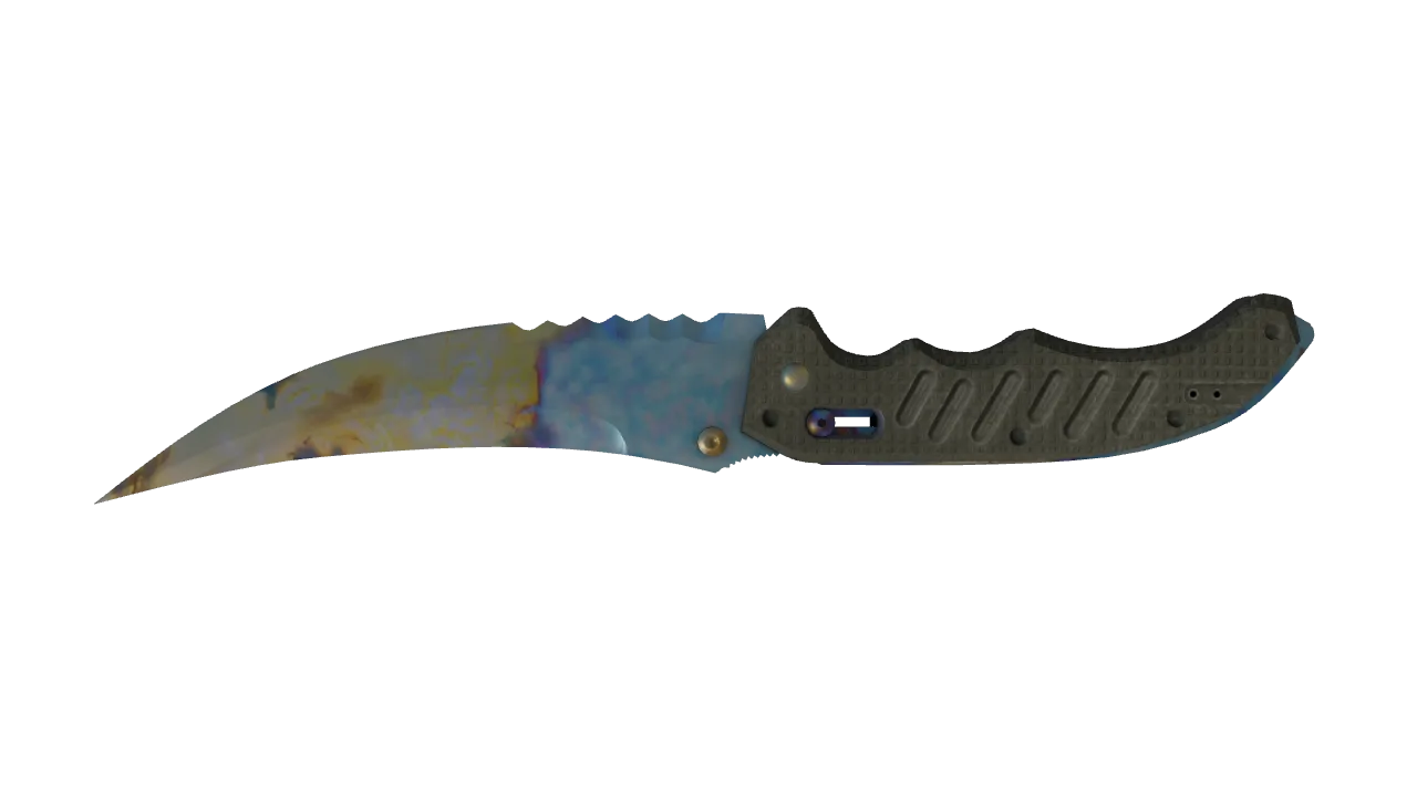Flip Knife | Case Hardened seed #403, back