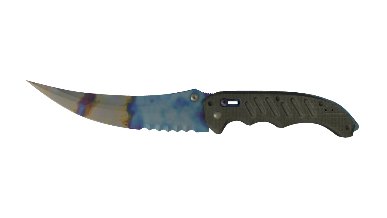 Flip Knife | Case Hardened seed #403, front