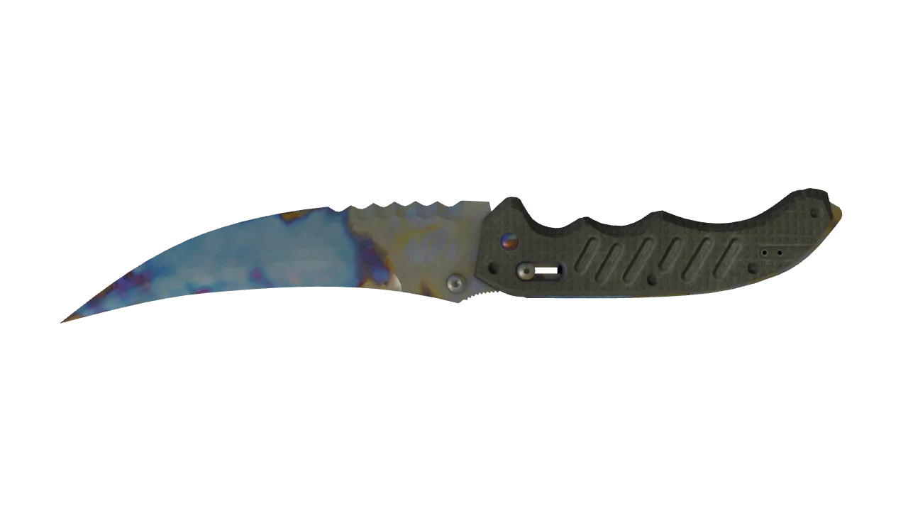 Flip Knife | Case Hardened seed #426, back