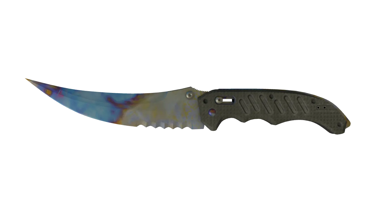 Flip Knife | Case Hardened seed #426, front