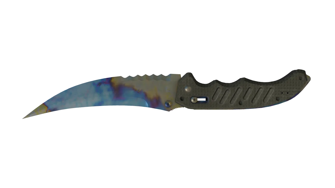 Flip Knife | Case Hardened seed #429, back