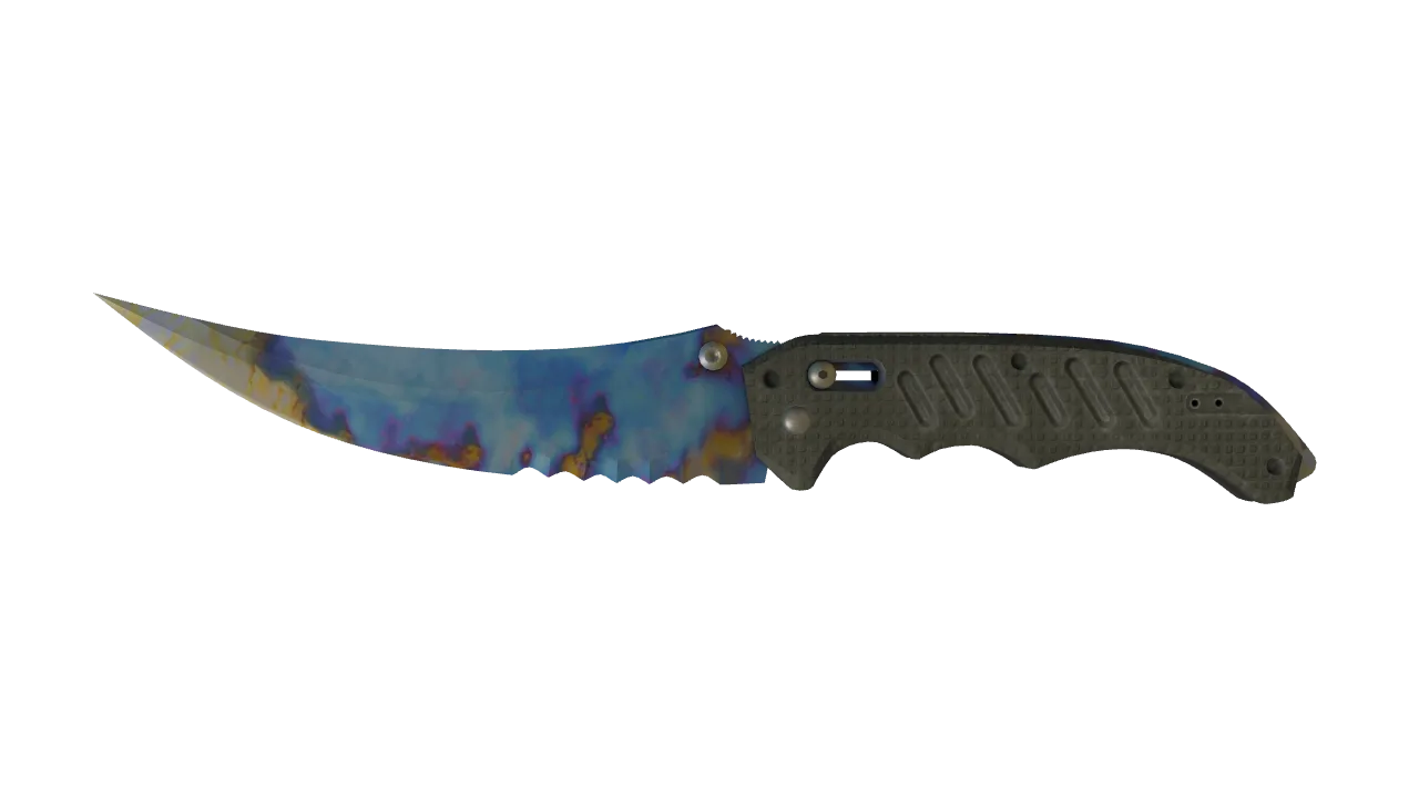 Flip Knife | Case Hardened seed #429, front