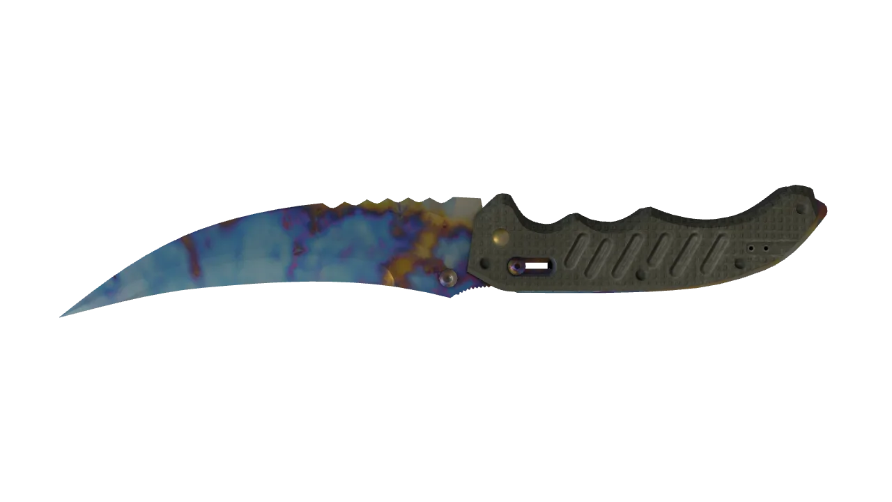 Flip Knife | Case Hardened seed #809, back