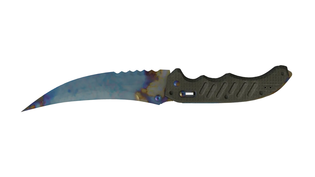 Flip Knife | Case Hardened seed #868, back