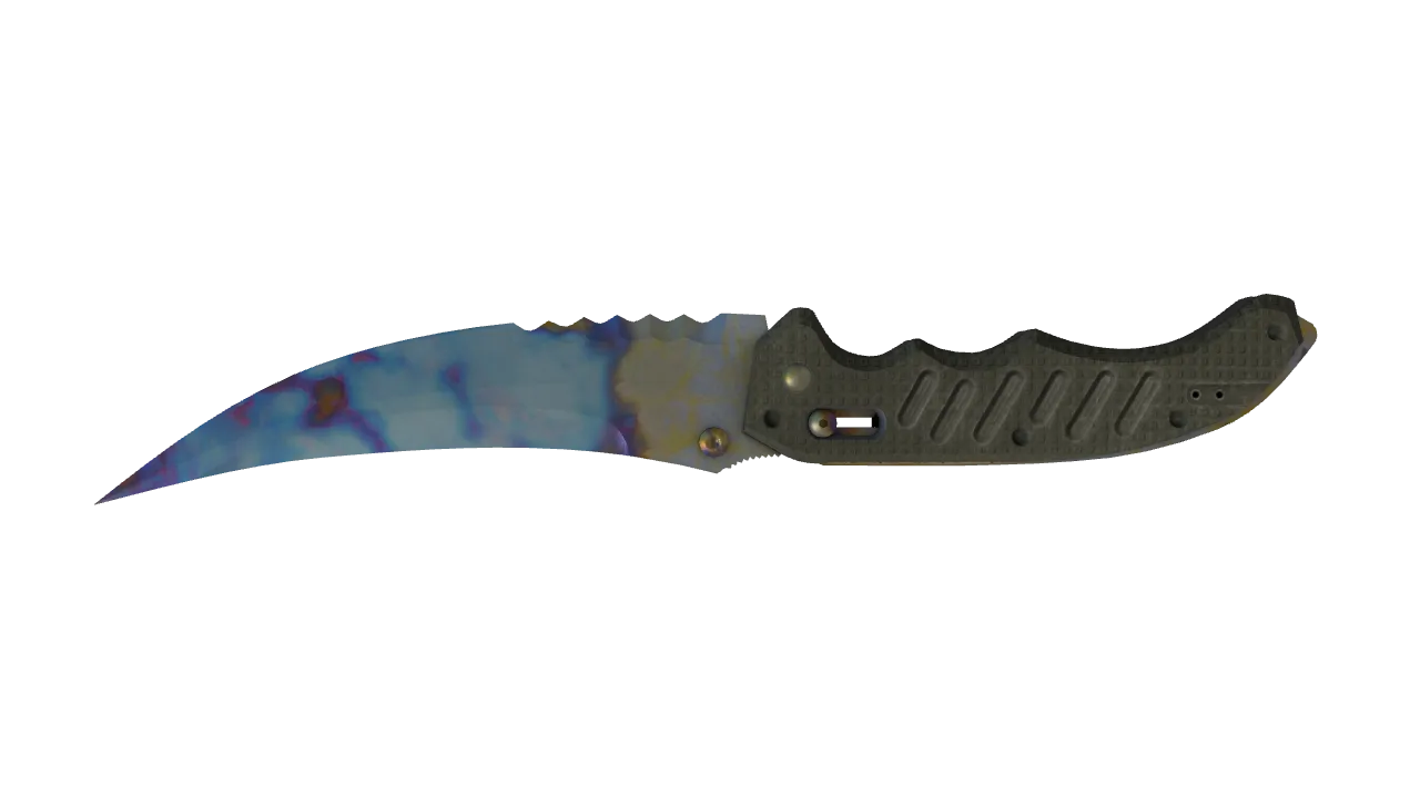 Flip Knife | Case Hardened seed #888, back