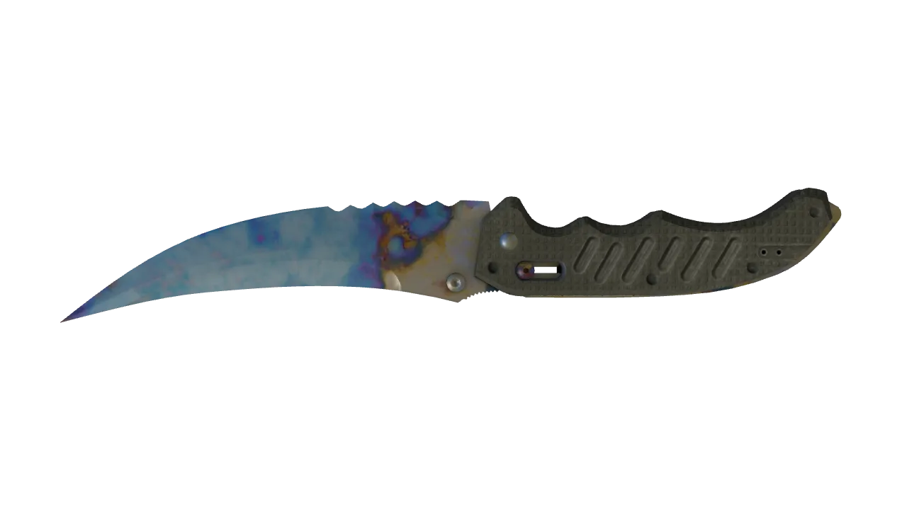 Flip Knife | Case Hardened seed #905, back