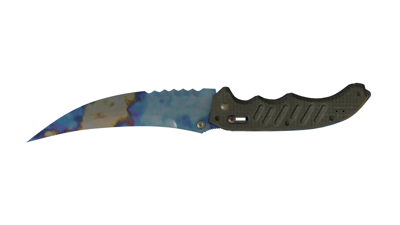 Flip Knife | Case Hardened seed #922, back