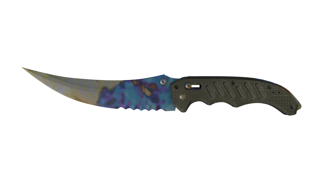 Flip Knife | Case Hardened seed #978, front