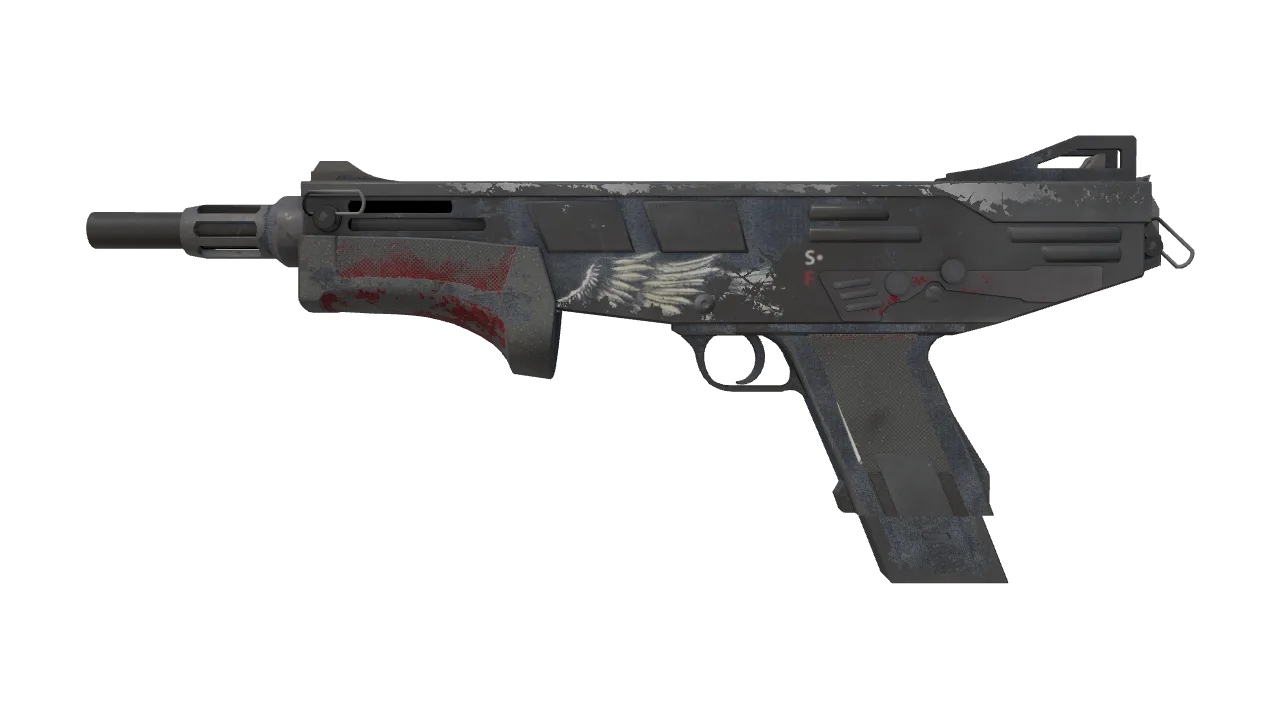 Souvenir MAG-7 | Heaven Guard (Well-Worn) — Dust II light, front