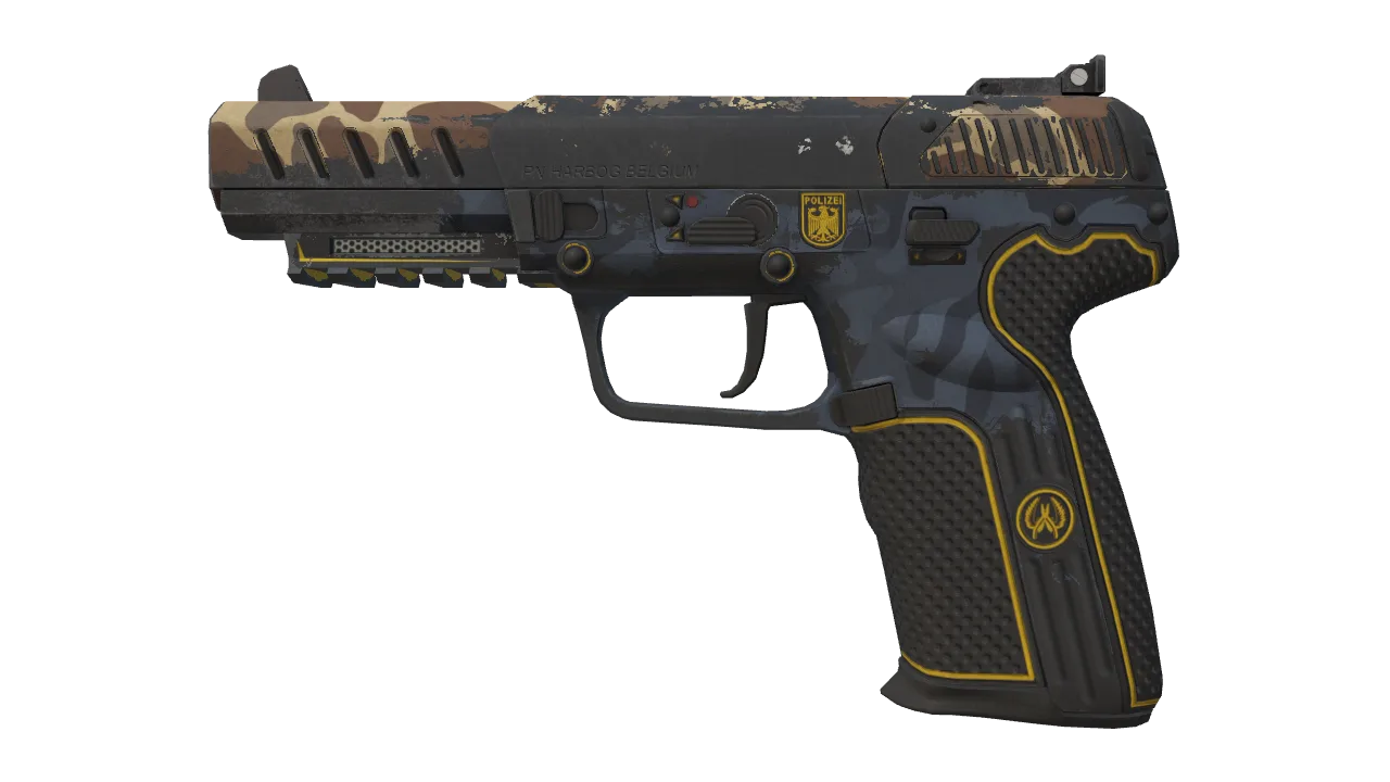 Five-SeveN | Buddy (Battle-Scarred) — Dust II light, front